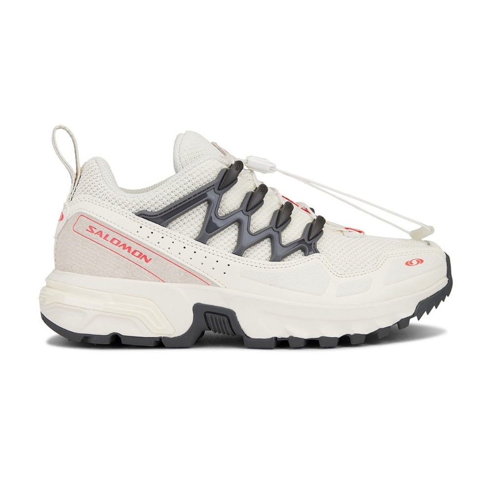 Salomon Cream and Black Trail Shoes